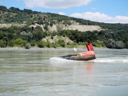 Hochwasser auf der Donau