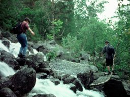 Gut ausgebauter Wanderweg